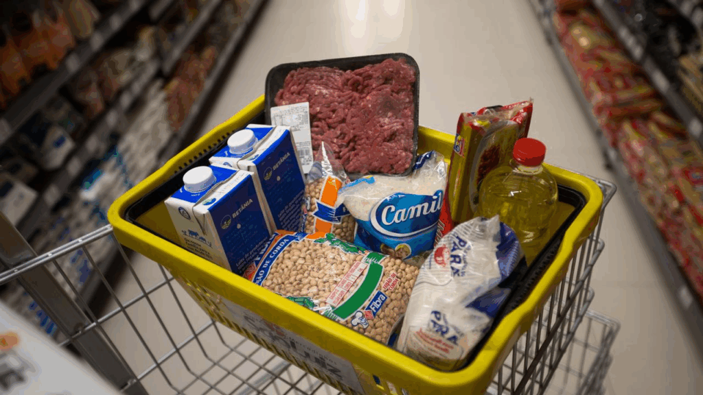 Cesta básica volta a registrar retração de preço na 2ª semana de agosto e atinge R$ 800