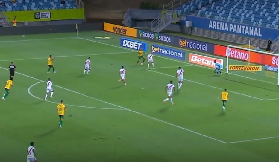 Dourado sai atrás, vira o jogo, mas cede empate ao Atlético-GO na Arena Pantanal