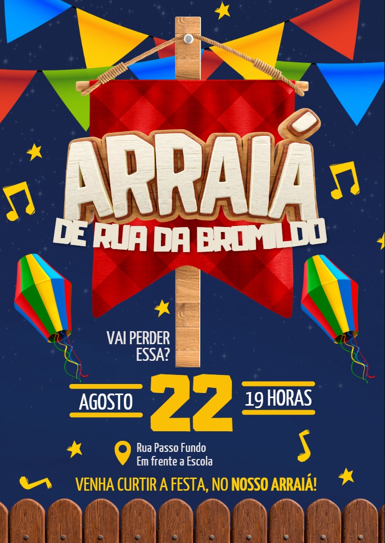 Itanhangá-MT: Vêm ai o tradicional arraia de rua da Bromildo