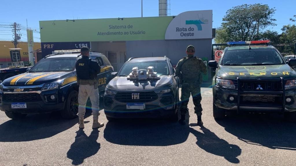 Gefron apreende carga de supermaconha e veículo avaliados em R$ 135 mil em Várzea Grande