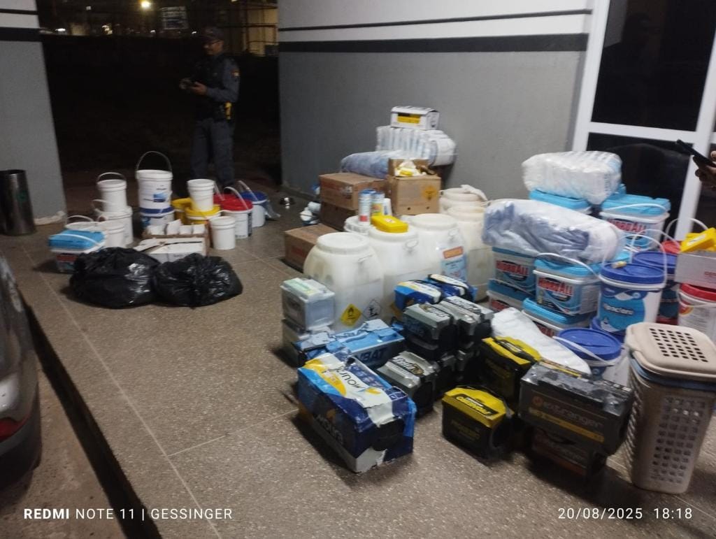 Homem é preso em Cuiabá com armas de fogo e picape clonada utilizada em furtos em empresas