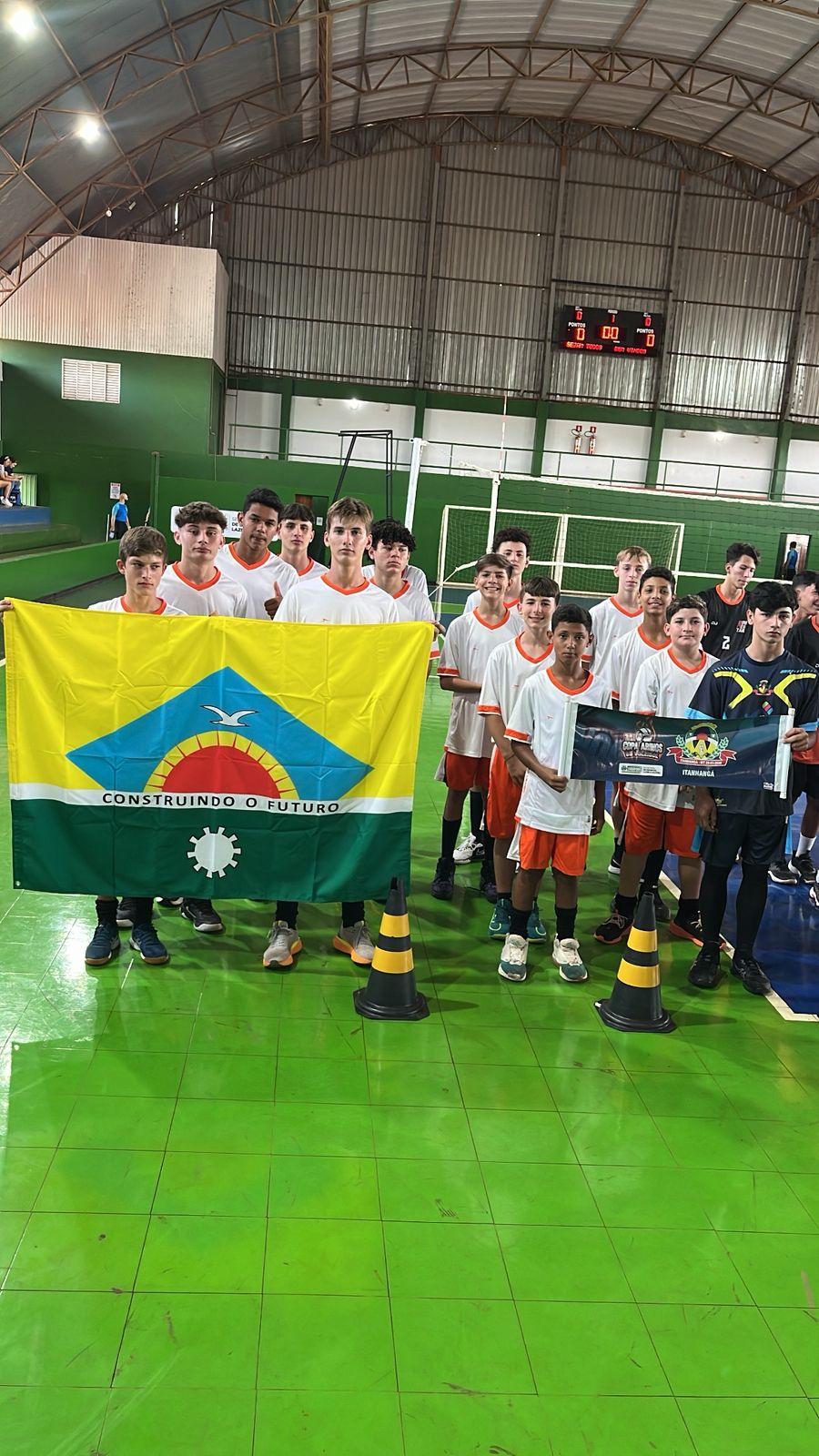 Itanhangá-MT: Projetos de voleibol sub 14 e  17, conquista premiações em jogos em Tabaporã-MT