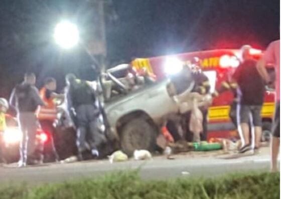 Motociclista morre em colisão com quatro veículos na BR-163 em Sinop