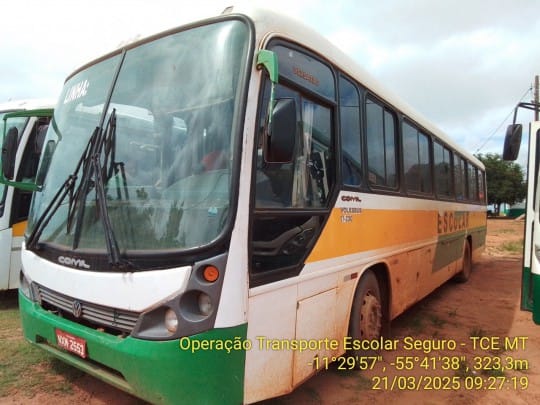 Operação do TCE aponta série de irregularidades na segurança do transporte escolar de município