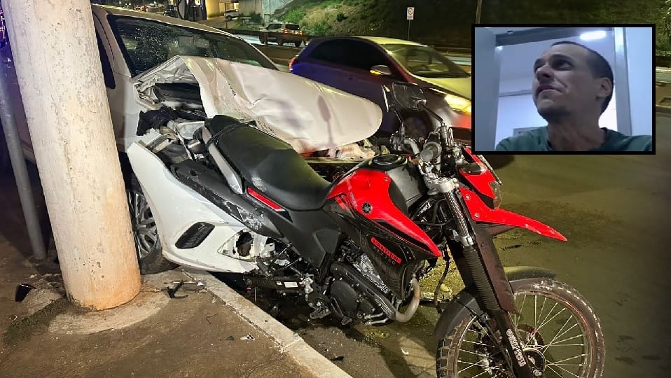 PM reformado preso após agredir repórter diz ouvir vozes e fala em “demônio” durante depoimento