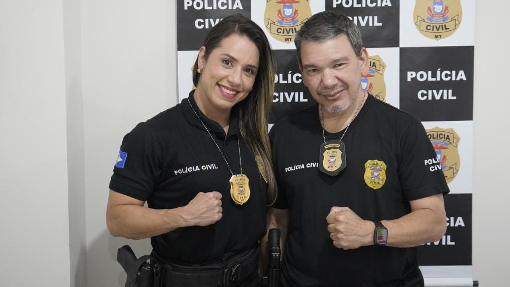 Polícia Civil une pai e filha no cotidiano do trabalho investigativo em Mato Grosso