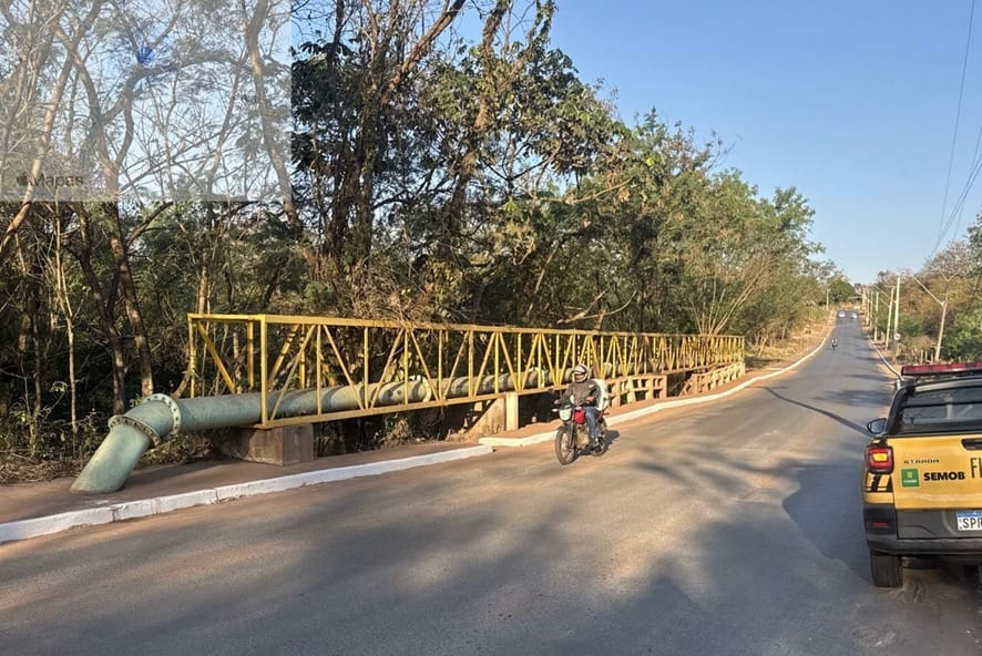 Ponte entre condomínio de luxo e bairros é interditada pela prefeitura de Cuiabá