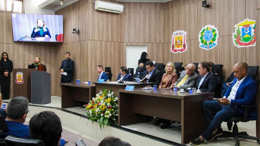 Prefeita e vice de VG reforçam importância da parceria e harmonia entre os poderes