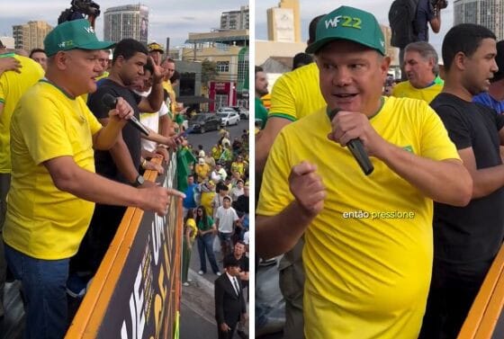 WF diz que Bolsonaro segue “na alma do povo” e minimiza ausência de governadores