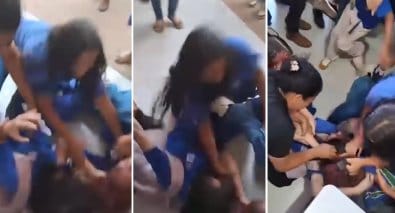 Alunas se agridem em escola após ataques no Instagram e confusão para na polícia