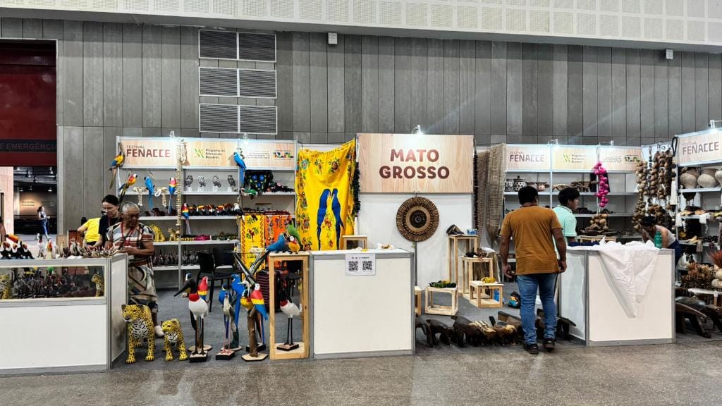 Artesanato de Mato Grosso movimenta R$ 169 mil em vendas durante evento nacional