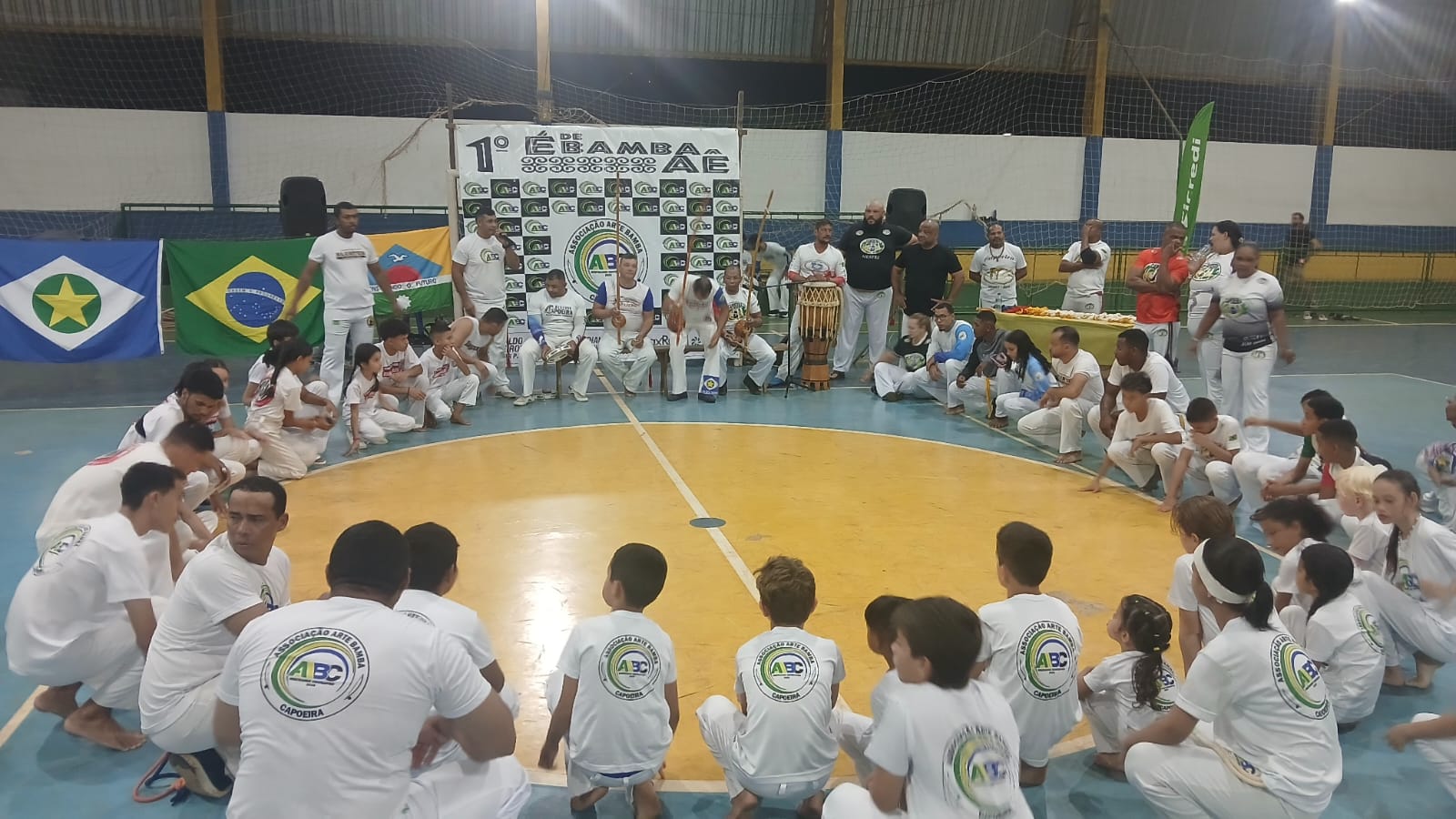 Itanhangá -MT: Municipio , recebeu neste sábado dia (20-09) mega evento de capoeira com representantes de 25 cidades e 4 estados