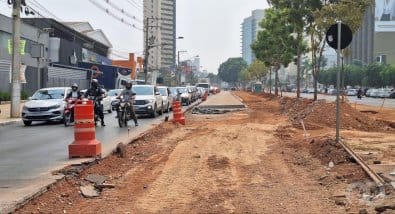 Cuiabá libera trecho de avenida e prepara alternativas para minimizar impacto das obras do BRT