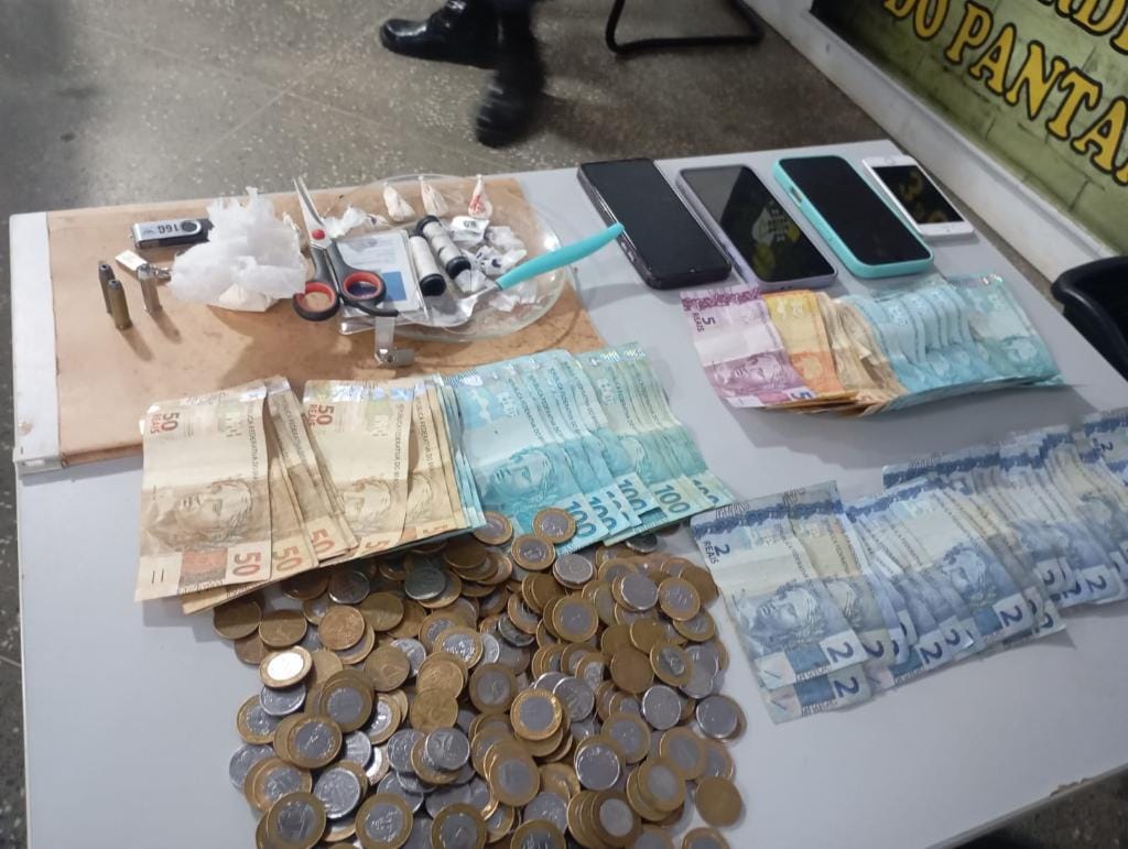 Dois são presos por tráfico em Santo Antônio do Leverger durante operação da PC