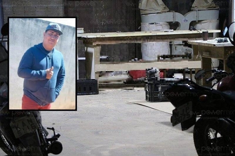 Dupla armada invade loja de móveis planejado, mata empresário, deixa dois baleados e foge em motocicleta