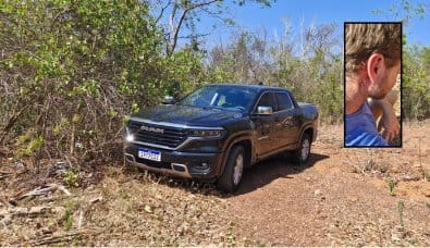 Empresário é feito refém e tem caminhonete roubada em Várzea Grande; veja vídeos