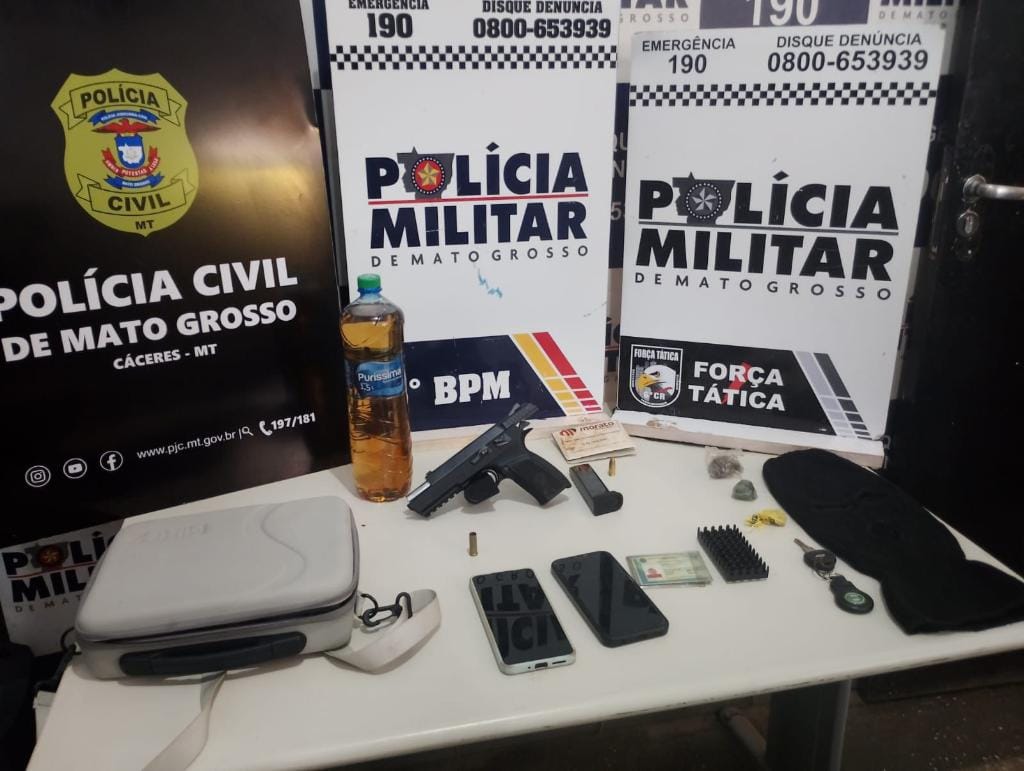 Faccionados suspeitos por tentativa de homicídio e incendiar casa são presos