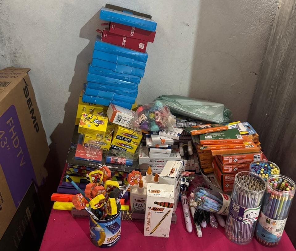 Funcionário e comparsa que furtaram papelaria em VG são presos; prejuízo é de R$ 20 mil