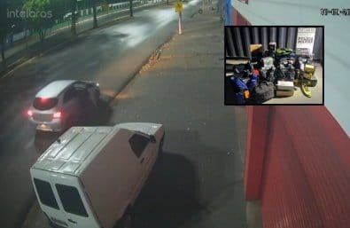 Ladrões invadem loja e levam R$ 300 mil em produtos náuticos; parte do material é recuperada