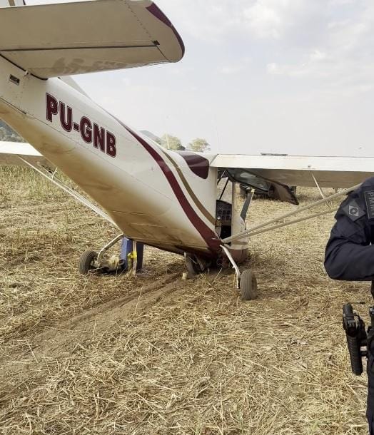 Operação policial apreende drogas após queda de aeronave em propriedade rural em MT
