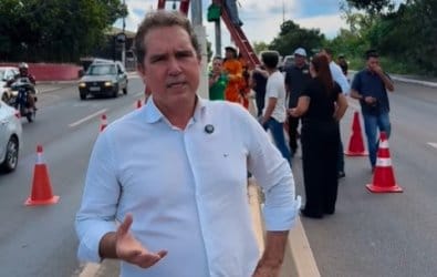 Vice-prefeito promete trocar empreiteira devido má qualidade de obras em VG