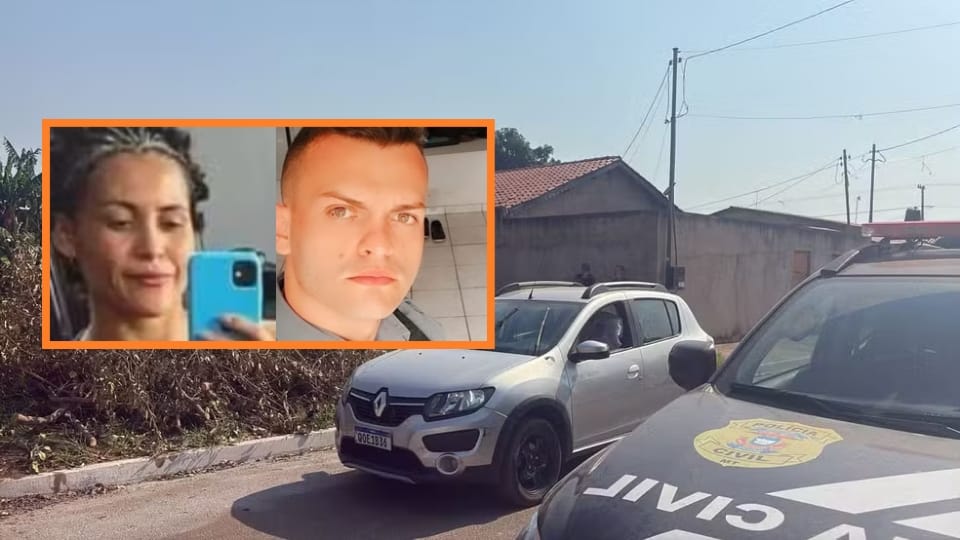 Vídeo mostra PM suspeito de matar personal saindo de casa em moto horas antes do crime