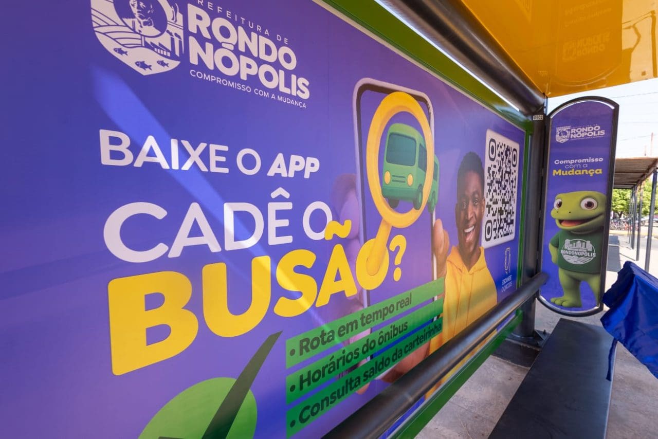 RONDONOPOLIS: Prefeitura reforça transporte público com entrega de 40 novos pontos de ônibus em Rondonópolis