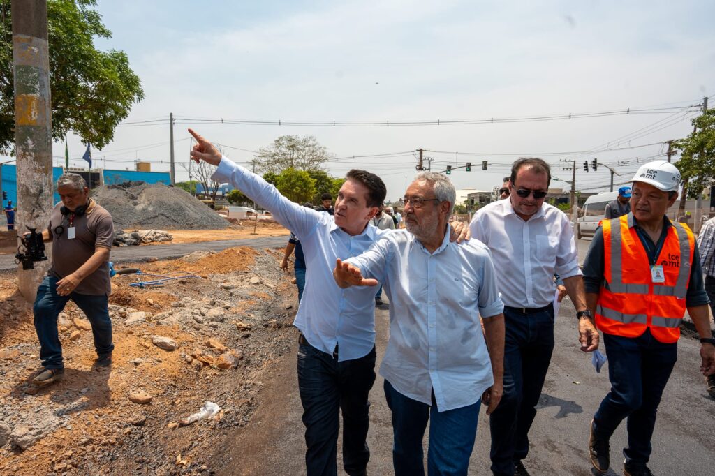 Empresa cumpre acordo com TCE e obras do BRT avançam na Avenida do CPA