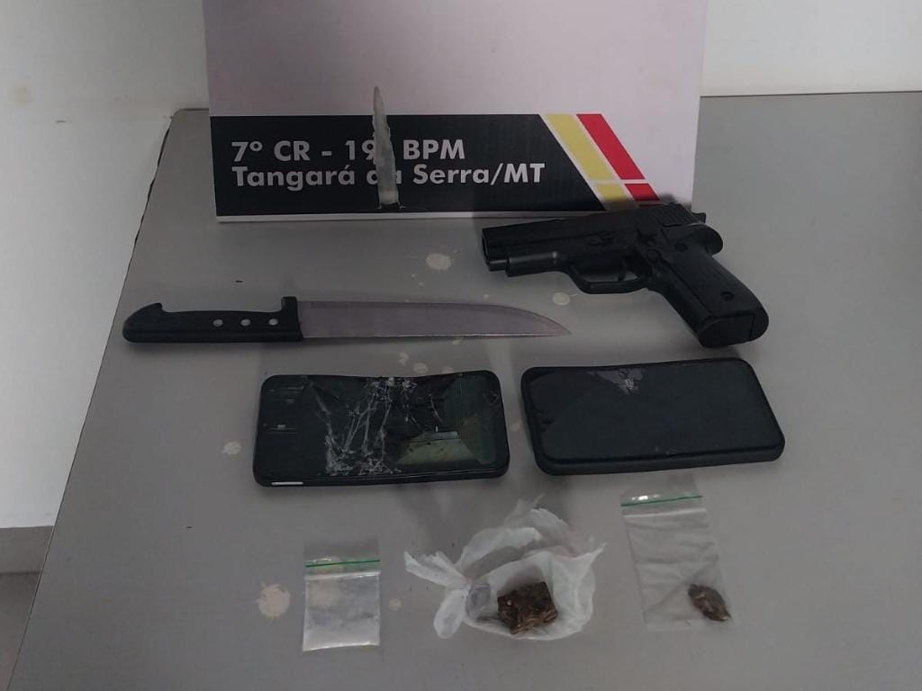 Faccionados fazem família refém em residência, exigem Pix e são presos pela PM