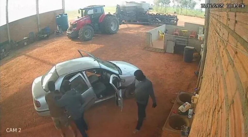 Fazendeiro reage a assalto e mata bandido em propriedade rural em MT; comparsa fugiu