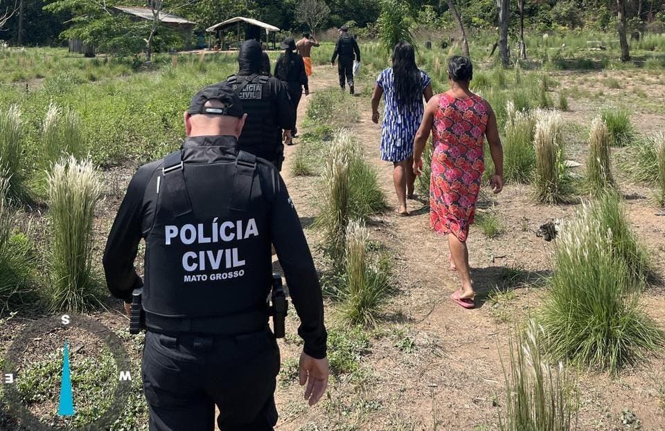 Indígenas são alvos de operação policial por crimes sexuais contra crianças e adolescentes em MT