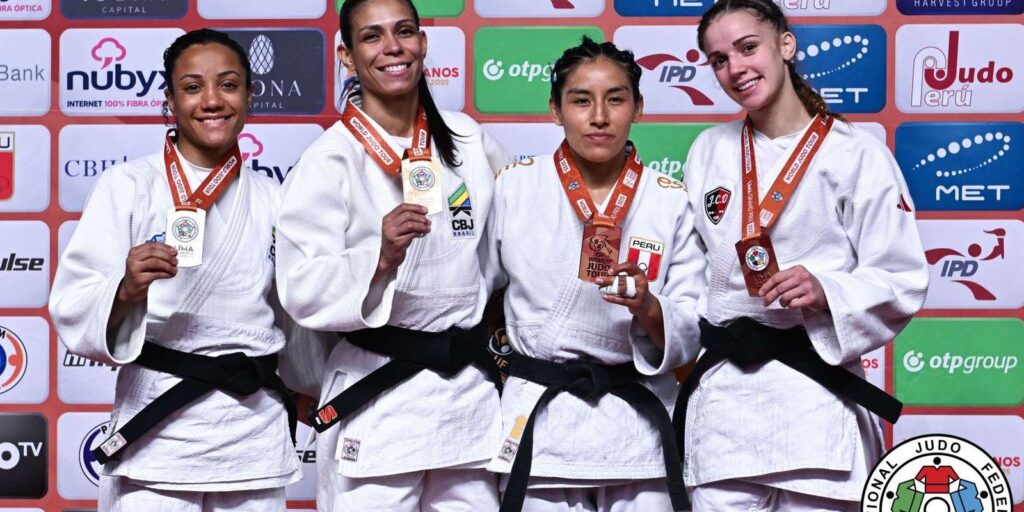 Judocas brasileiras levam 4 medalhas no 1º dia do Grand Prix de Lima