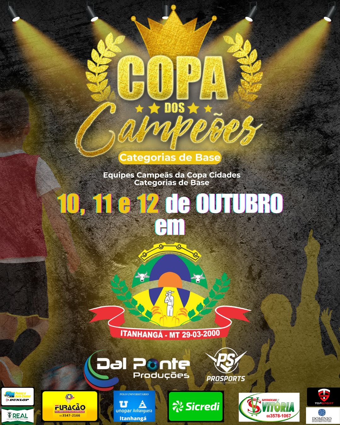 Itanhangá sediará Final da Copa dos Campeões da Categoria de Base com mais de 500 atletas