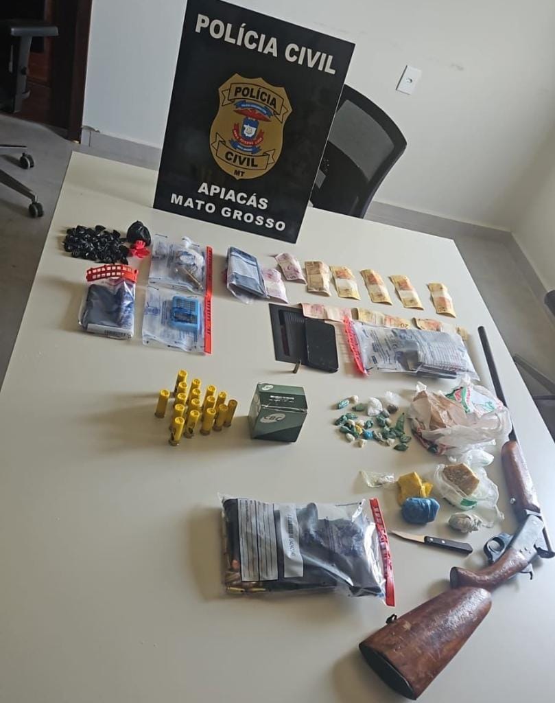 Polícia Civil cumpre mandados contra faccionados envolvidos com o tráfico de drogas