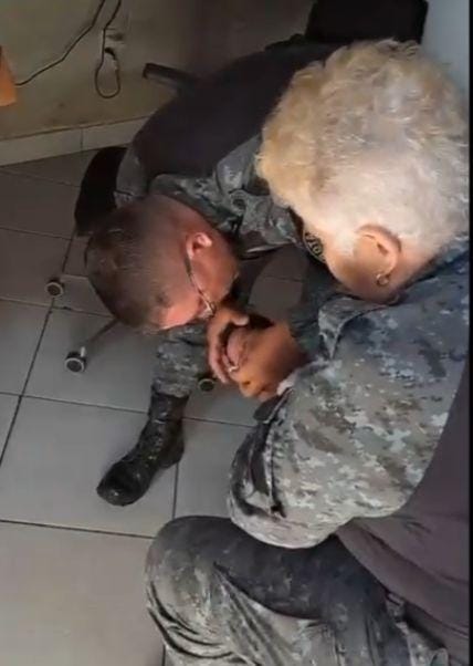 Policiais da Rotam salvam recém-nascida de sete dias engasgada em Cuiabá; veja