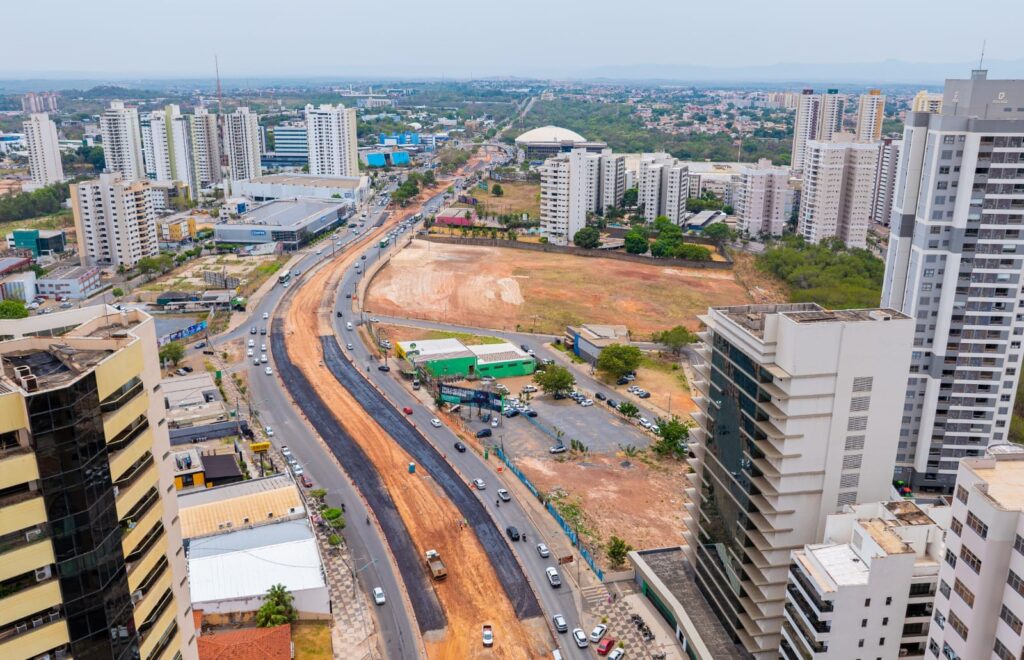 Prefeitura fará novas interdições parciais na Avenida do CPA para execução das obras do BRT; veja