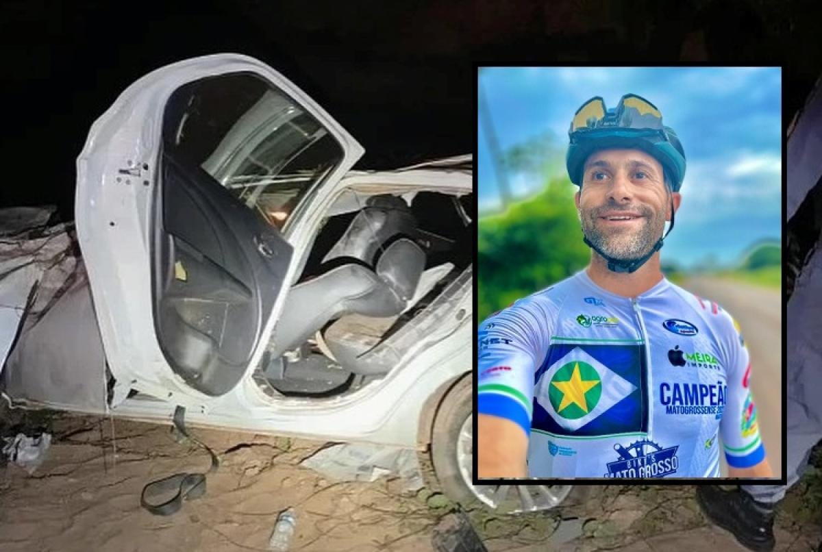 Secretário morre ao capotar veículo em rodovia e cair em ponte; esposa fica ferida