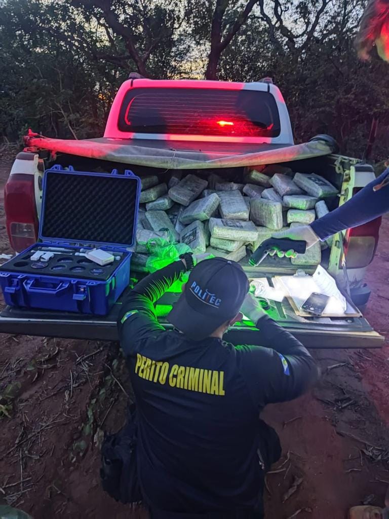 Ação integrada apreende 210 kg de drogas e dá prejuízo de R$ 843 mil às facções criminosas