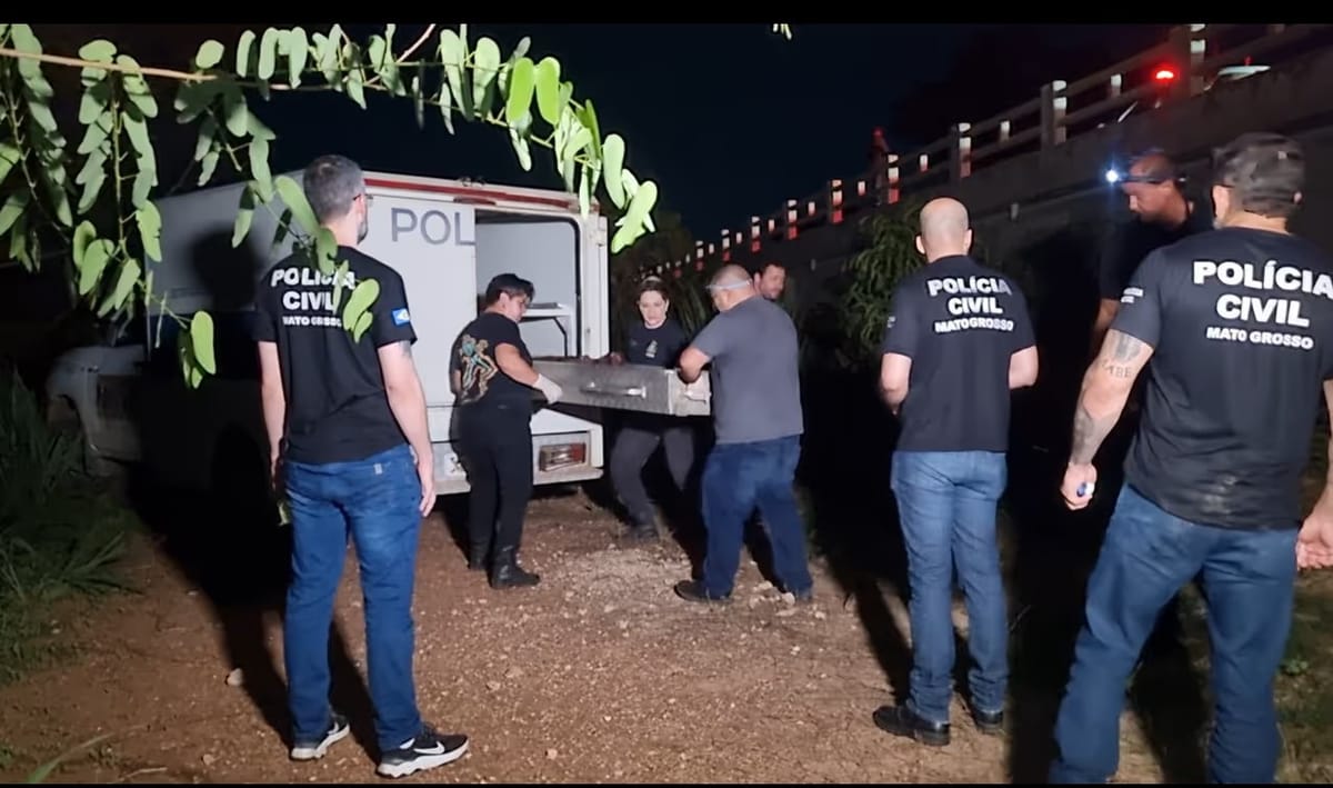 Corpo decapitado é encontrado embaixo de ponte na região do bairro Pedra 90, em Cuiabá