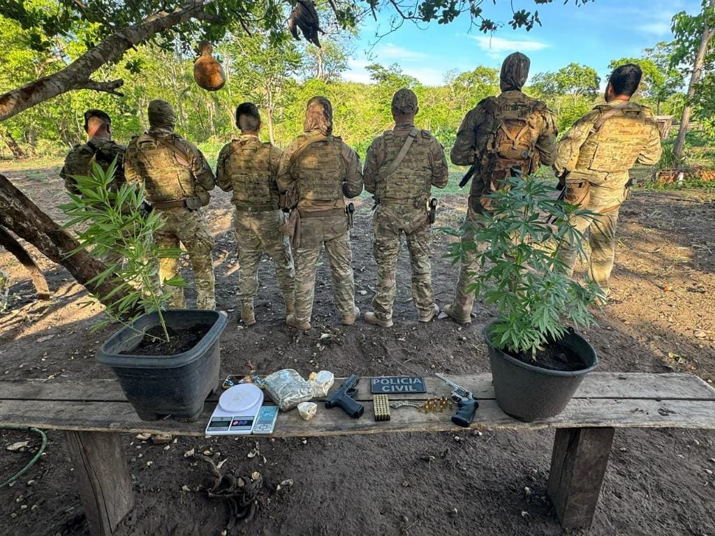 Criminoso reage e morre durante operação do Gaeco contra facção; quatro comparsas são presos