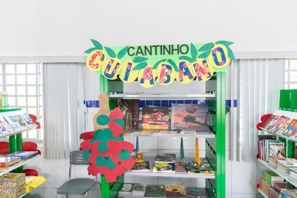 Escola de Cuiabá oferece aulas de judô, materiais de inclusão e ampla biblioteca