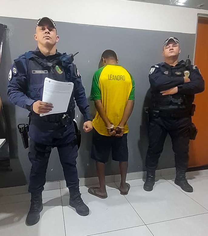 Guarda Municipal prende suspeito com mandado de prisão no Zero KM