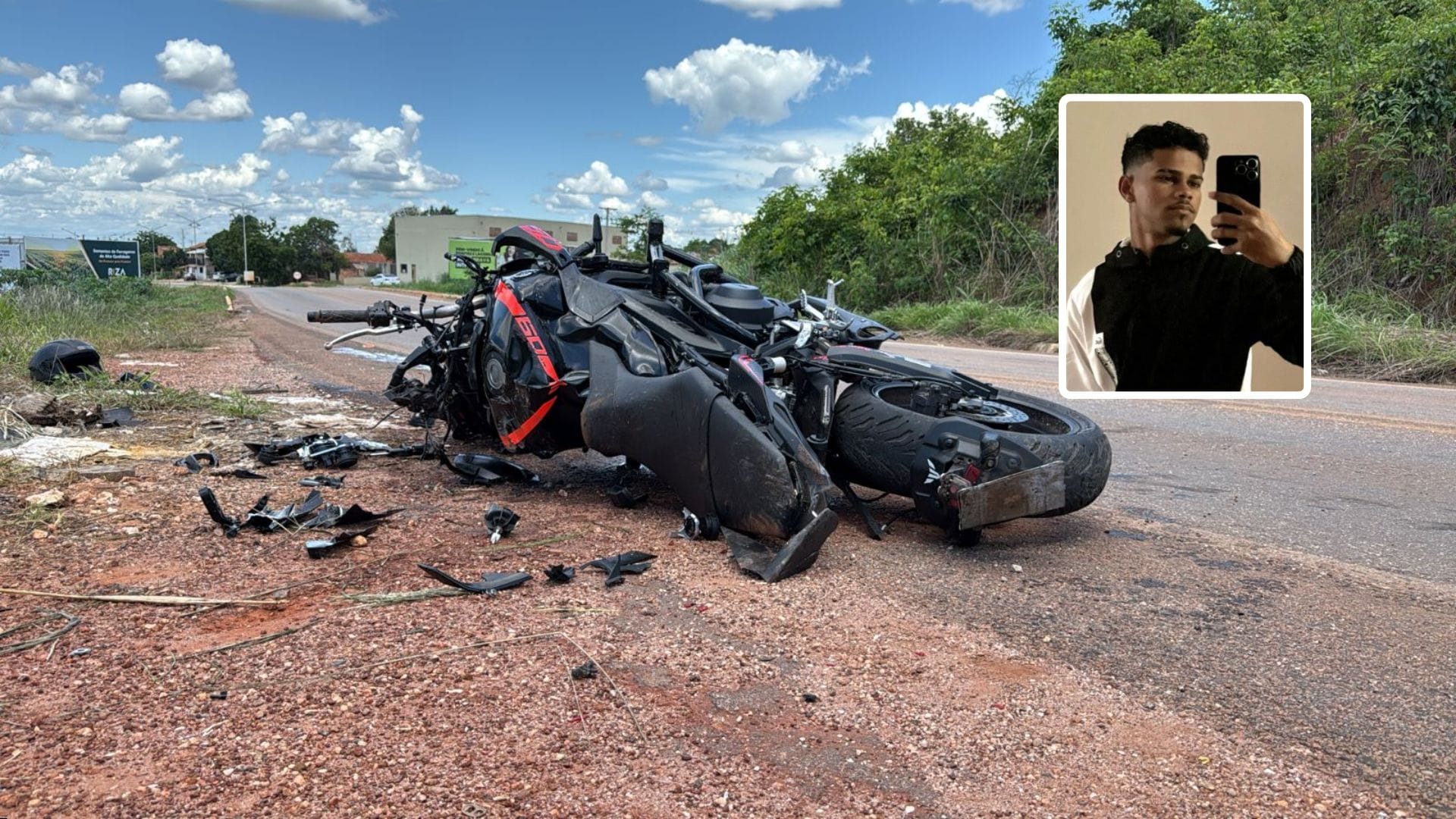 Jovem morre após perder o controle de motocicleta de alta cilindrada na MT-473