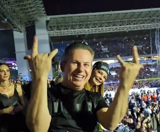 Mauro Mendes celebra sucesso do show do Guns N’ Roses e prevê novos eventos