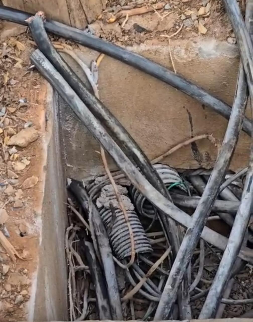 Ladrões furtam cabos e deixam terceira escola sem energia em Lucas do Rio Verde