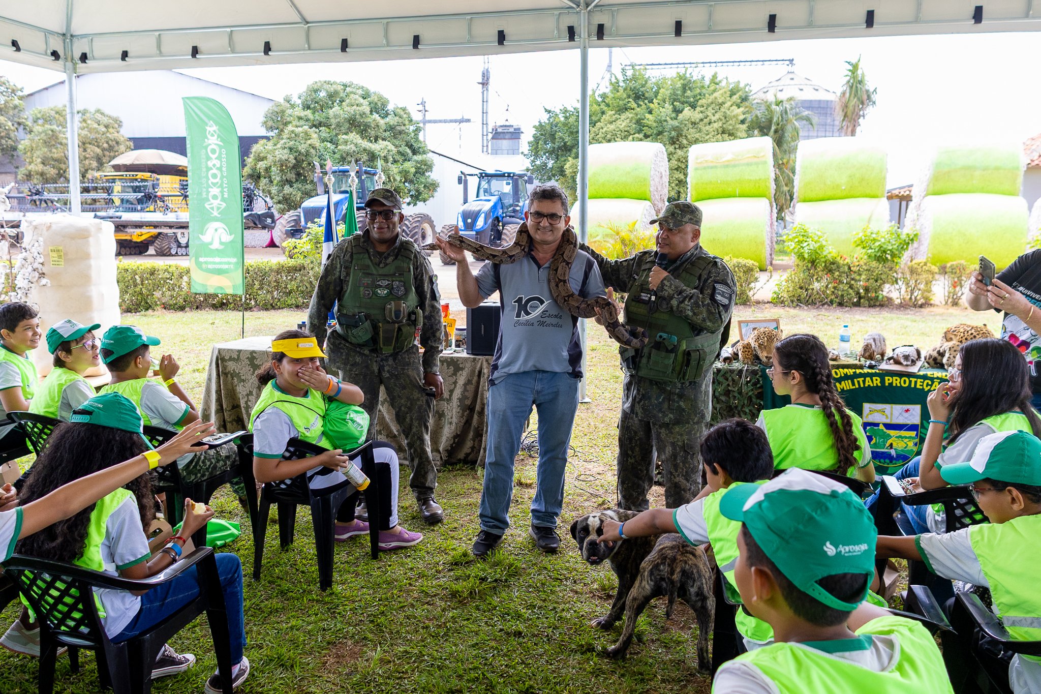 Polícia Militar Ambiental realiza palestra e reforça conscientização ecológica em Lucas do Rio Verde