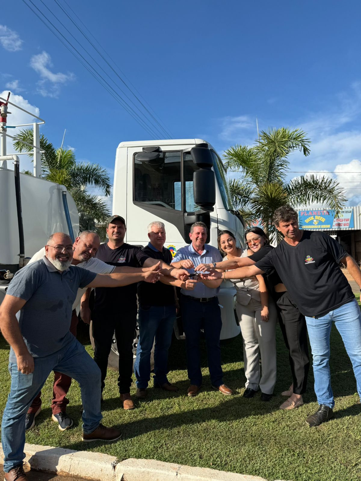 Itanhangá-MT: Municipio recebe caminhão-pipa do Governo de Mato Grosso para reforçar ações da população