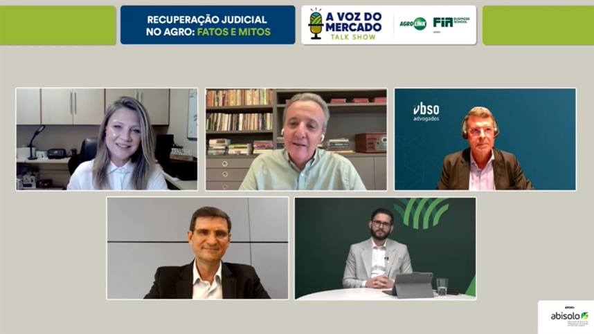 A Voz do Mercado: Talk show debate alta das recuperações judiciais no agro