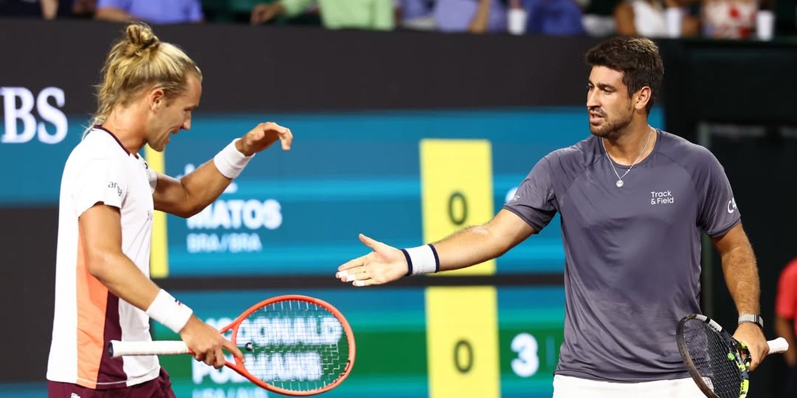 Rafael Matos e Orlando Luz vão às quartas de duplas do ATP de Munique