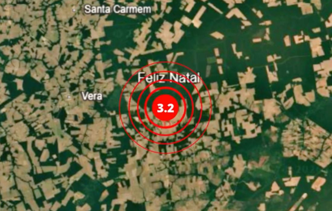 Tremores de terra são registrados em cidade no Nortão